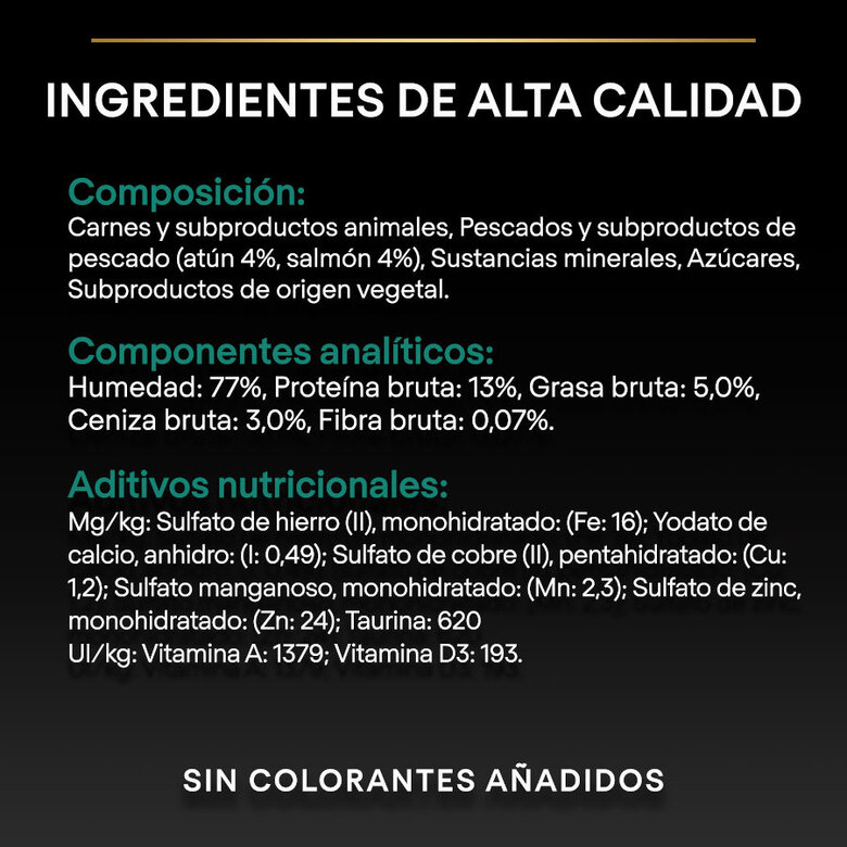 85 g Pro Plan Sterilised Adult Salmão e Atum em terrina para gatos ,  Imagem número 5 85 g Pro Plan Sterilised Adult Salmão e Atum em terrina para gatos , , large Imagem número 5